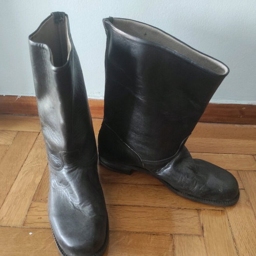Greek Gendarmerie Parade Boots 1974 used