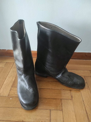 Greek Gendarmerie Parade Boots 1974 used