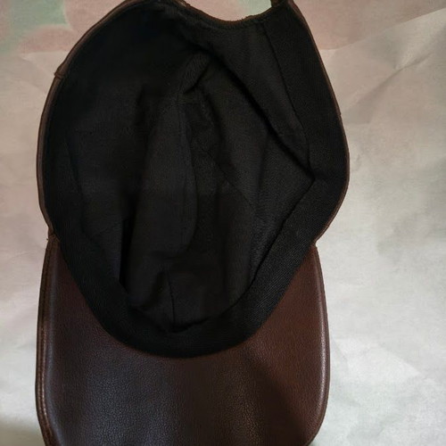 Leather Baseball Cap Grant 1973 like new, brown, size M
