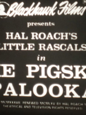 Super 8mm The Pigskin Palooka The Little Rascals like new, comedy