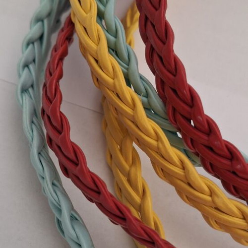Modissimo women's braided belts new, set of 3 colors, 1 meter