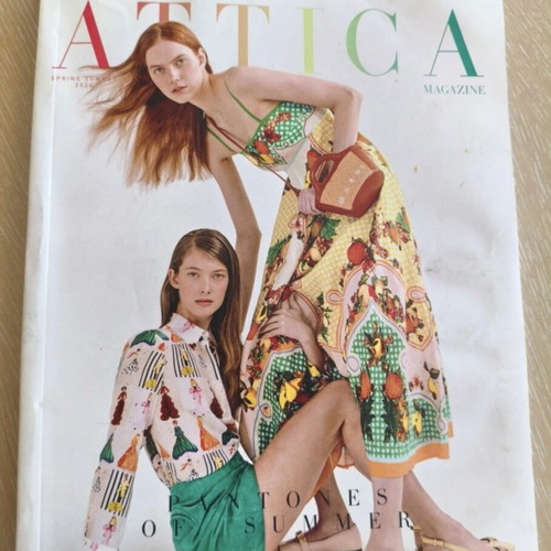 Attica Magazine Spring Summer 2024 like new fashion catalog