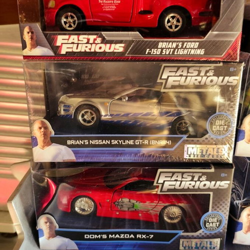 Fast and Furious Jada 1/32 Diecast Cars New 2022 Collection, 54 Pieces