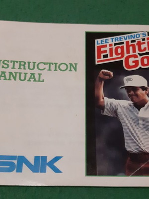 Nintendo NES Lee Trevino's Fighting Club Manual used