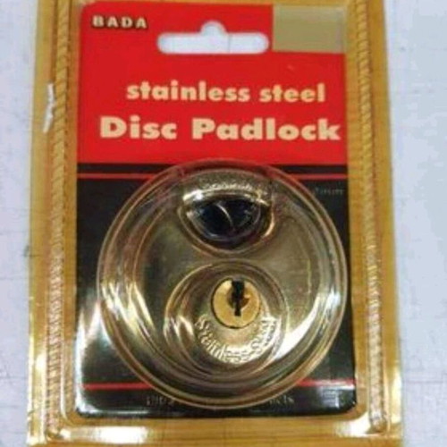 Stainless steel motorcycle disc brake lock new