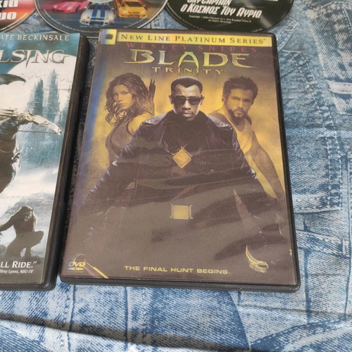 DVD movie pack of 5 with Greek subtitles, like new