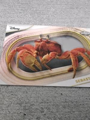 Disney Topps Chrome Sebastian like new