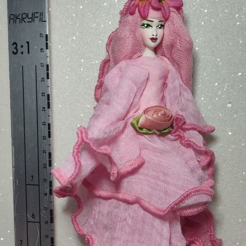 Handmade decorative doll