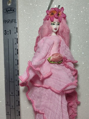 Handmade decorative doll