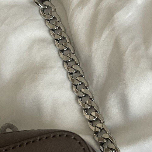Michael Kors Jet Set Crossbody Bag like new, grey and brown