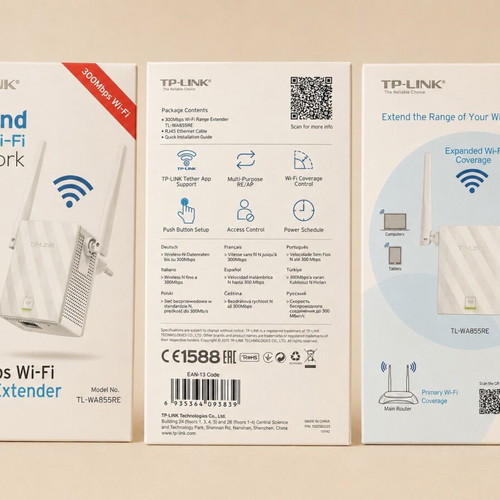 TP-Link Wi-Fi Range Extender TL-WA855RE new