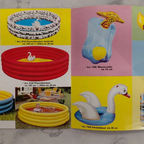 Wehncke Plastik promotional catalog from the 1960s like new