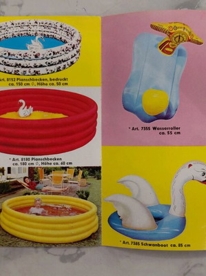 Wehncke Plastik promotional catalog from the 1960s like new