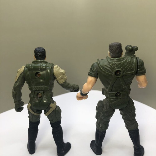Chap Mei soldier figures from the 90s, used, set of two