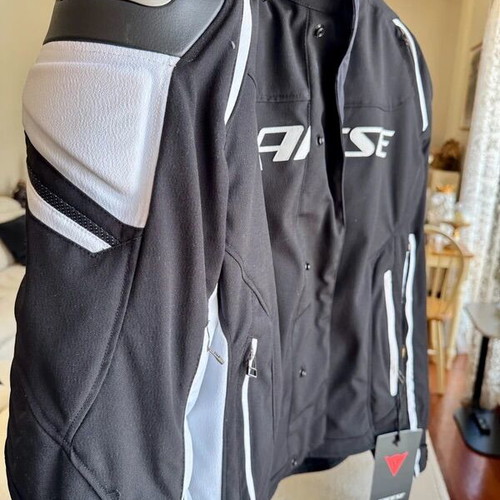 Dainese motorcycle jacket with back protector, new