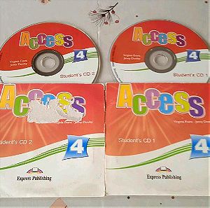 Δύο CD Access 4  εκμάθησης αγγλικών