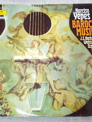 Narciso Yepes Barock Musik LP used, classical music