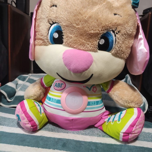 Fisher-Price Laugh & Learn So Big Sis plush toy like new