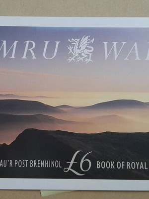 UK Booklet Stamps Cymrus Wales new
