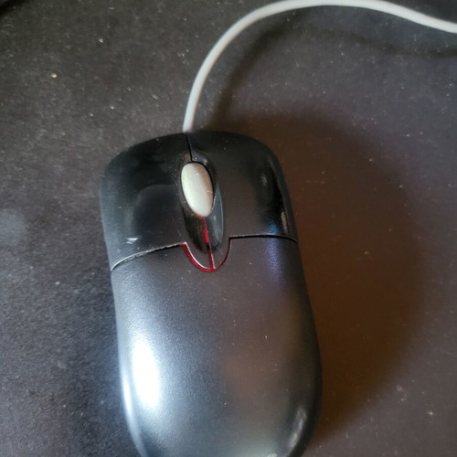 Microsoft Basic Optical USB Mouse used, functional