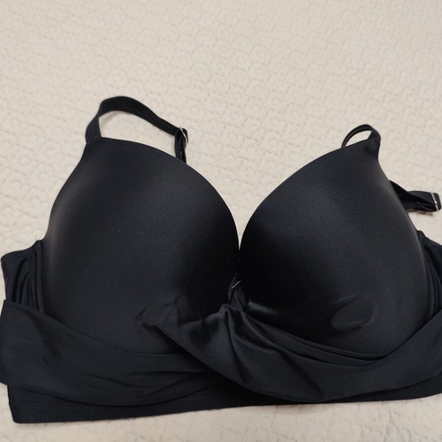Swimwear bra, black, XL