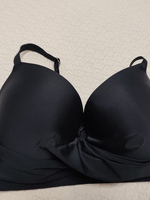 Swimwear bra, black, XL