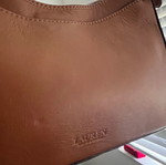 Ralph Lauren brown shoulder bag like new