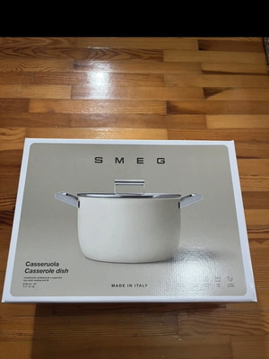 Smeg Deep Pot 7.7lt Aluminum 26cm New