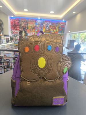 Loungefly Marvel Thanos Infinity Gauntlet μίνι σακίδιο καινούργιο