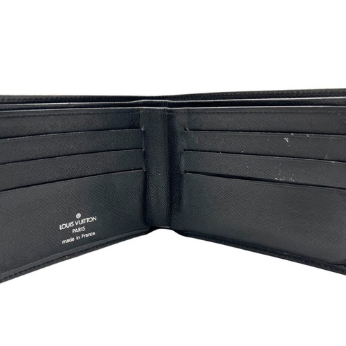 Louis Vuitton bi-fold wallet black used