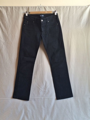 Armani Jeans J15 γυναικείο κλασικό τζιν παντελόνι σε μαύρο, ίσια γραμμή, μέγεθος S