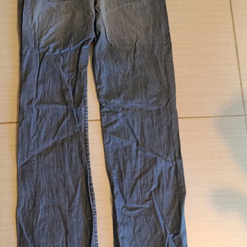 Navy & Green men's jeans used, pack of 3, blue shades, size M