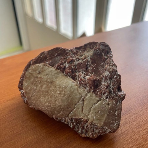 Conglomerate rock new with natural pebbles