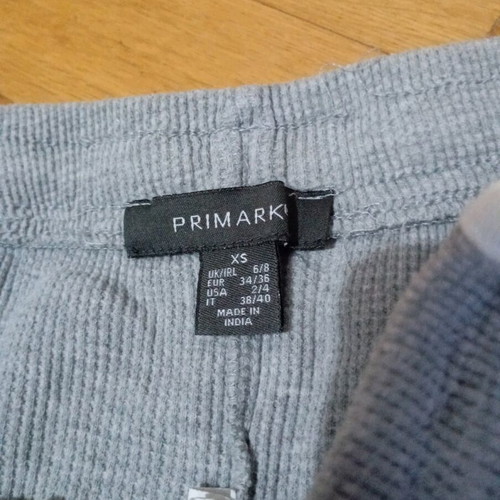 Primark grey shorts like new, size S