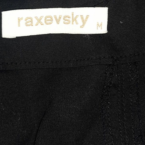 Raxevsky skirt Medium/38 black cotton stretch like new