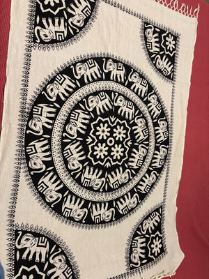 Mandala wall or single bed cover like new