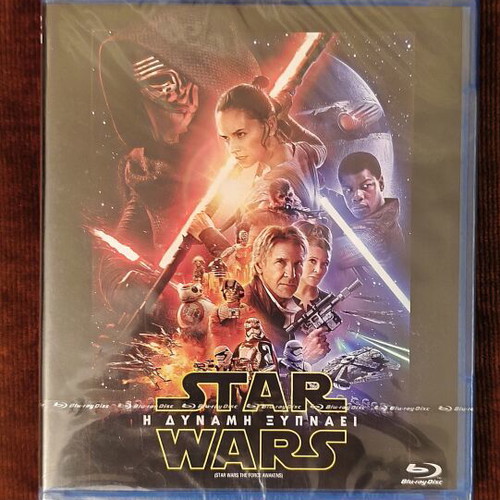 Star Wars The Force Awakens Blu-Ray with subtitles