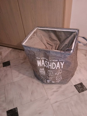 Storage container for laundry used, like new