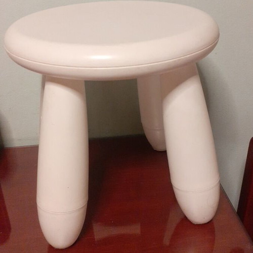 Ikea plastic stools, set of 2