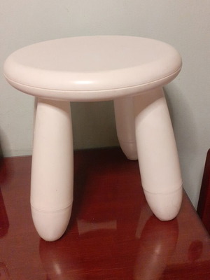 Ikea plastic stools, set of 2