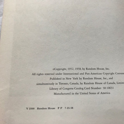 By Space Ship to the Moon used 1958 book with rare cover