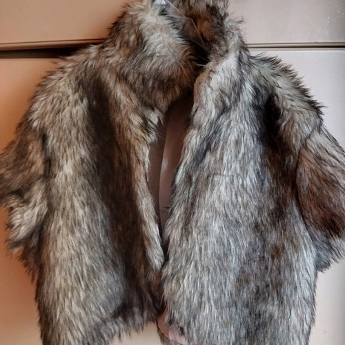 Fur coat child or extra small women's like new, 38 cm shoulder