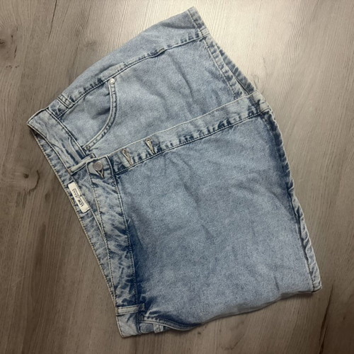 Skirt-pants like new, size L, blue