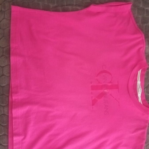 Calvin Klein t shirt pink, like new, women's size L