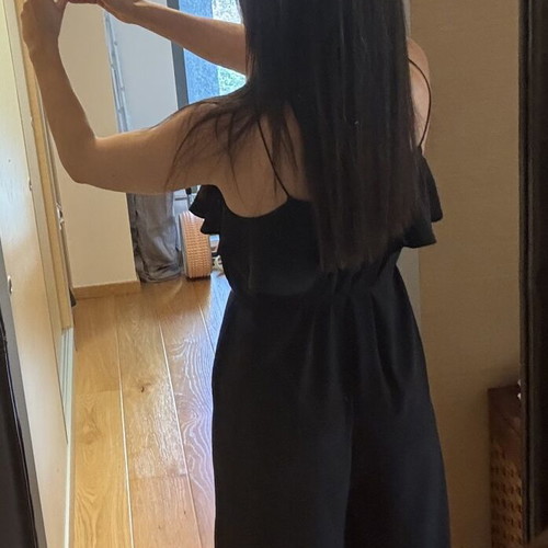 Zimmermann silk jumpsuit like new, size small, black