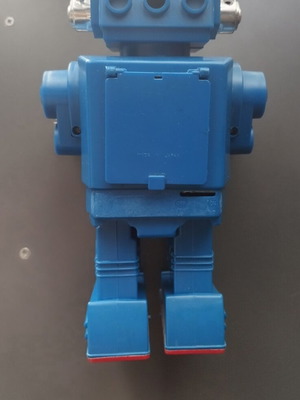 Horikawa Toys πλαστικό και μεταλλικό ρομπότ τρυπάνι μεταχειρισμένο, δεν λειτουργεί