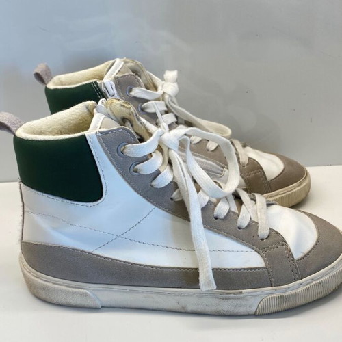 Zara kids' boots with zipper size 36 like new, white beige
