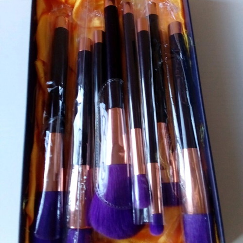 De'Lanci set of 8 professional makeup brushes new