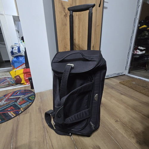 Samsonite wheeled bag used, 50/32/43 cm, gray