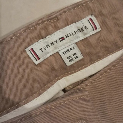 Tommy Hilfiger pants beige wide fit like new